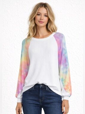 Baea Tie-Dye Knit Pullover